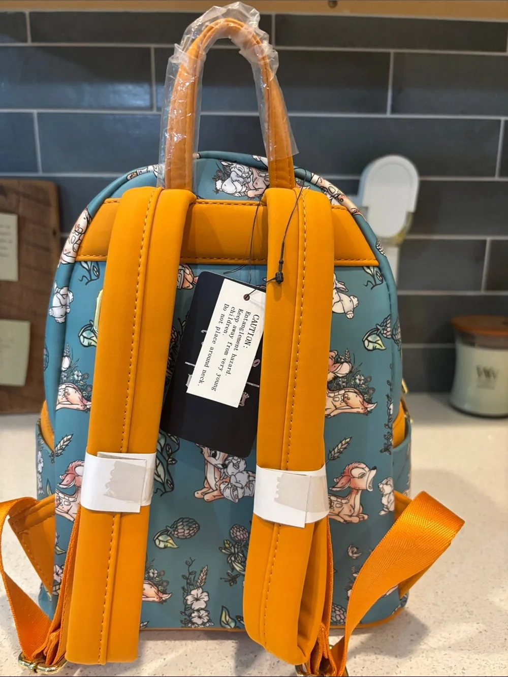 Loungefly Bambi Floral Mini Backpack NWT